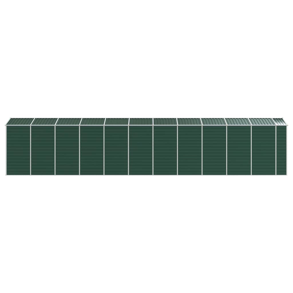 8720845894429_g_en_hd_4 vidaXL Garden Shed Green 191x980x198 cm Galvanised Steel - Image 6