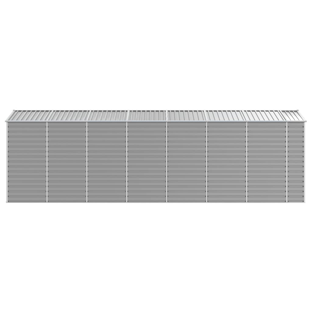 8720845894498_g_en_hd_4 vidaXL Garden Shed Light Grey 191x640x198 cm Galvanised Steel - Image 6