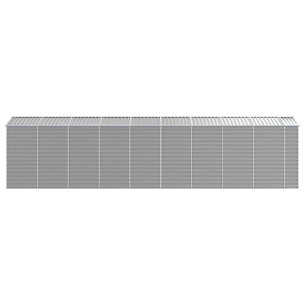 8720845894511_g_en_hd_4 vidaXL Garden Shed Light Grey 191x810x198 cm Galvanised Steel - Image 6