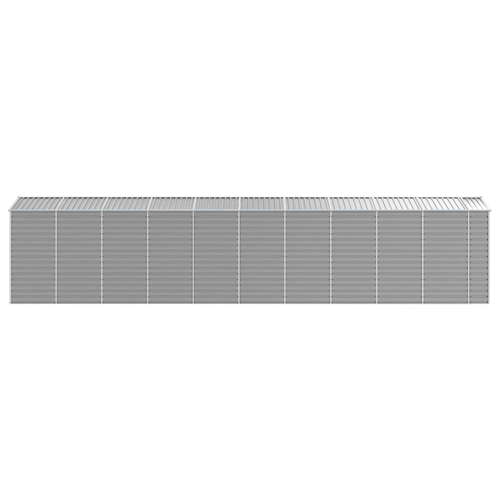 8720845894528_g_en_hd_4 vidaXL Garden Shed Light Grey 191x895x198 cm Galvanised Steel - Image 6