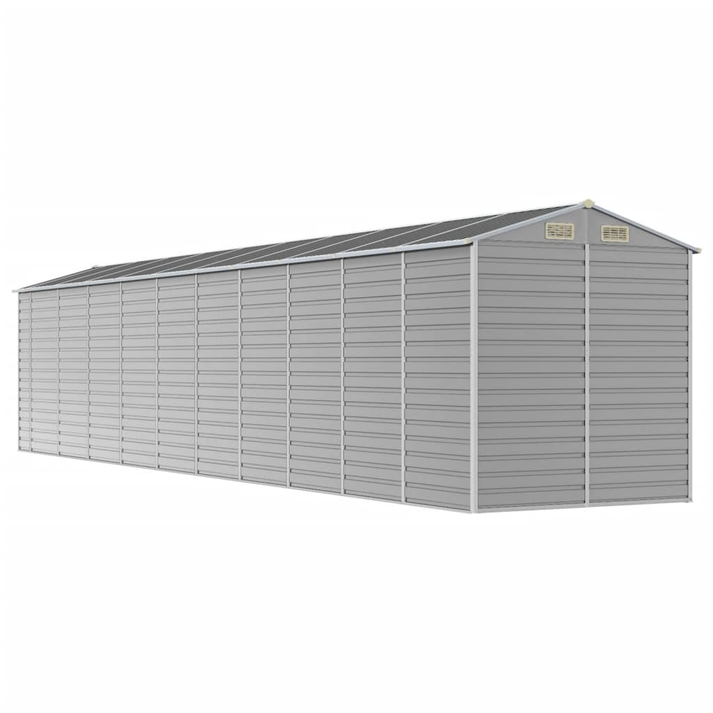 8720845894528_g_en_hd_5 vidaXL Garden Shed Light Grey 191x895x198 cm Galvanised Steel - Image 7
