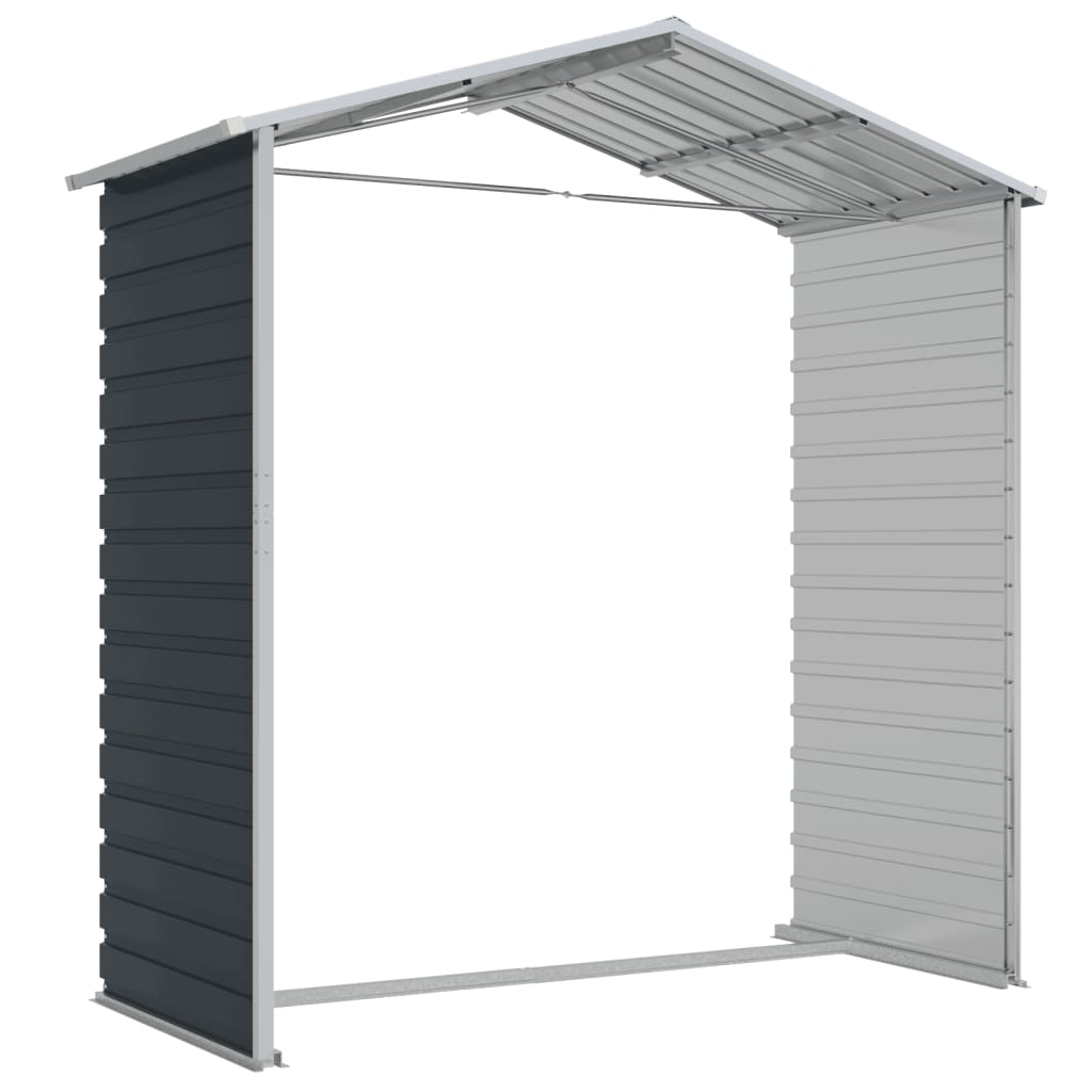 8720845894542_g_en_hd_7 vidaXL Garden Shed Anthracite 191x130x198 cm Galvanised Steel - Image 9