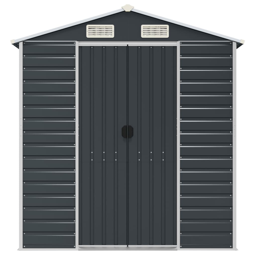 8720845894559_g_en_hd_2 vidaXL Garden Shed Anthracite 191x215x198 cm Galvanised Steel - Image 4