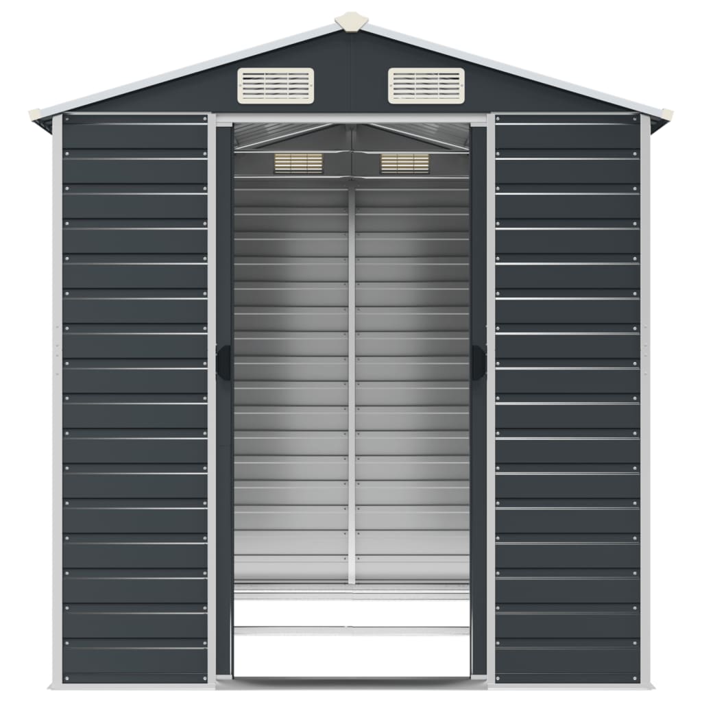 8720845894559_g_en_hd_3 vidaXL Garden Shed Anthracite 191x215x198 cm Galvanised Steel - Image 5