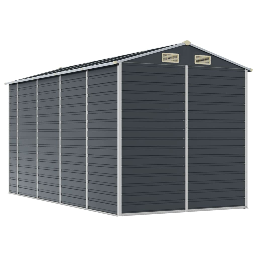 8720845894573_g_en_hd_5 vidaXL Garden Shed Anthracite 191x385x198 cm Galvanised Steel - Image 7