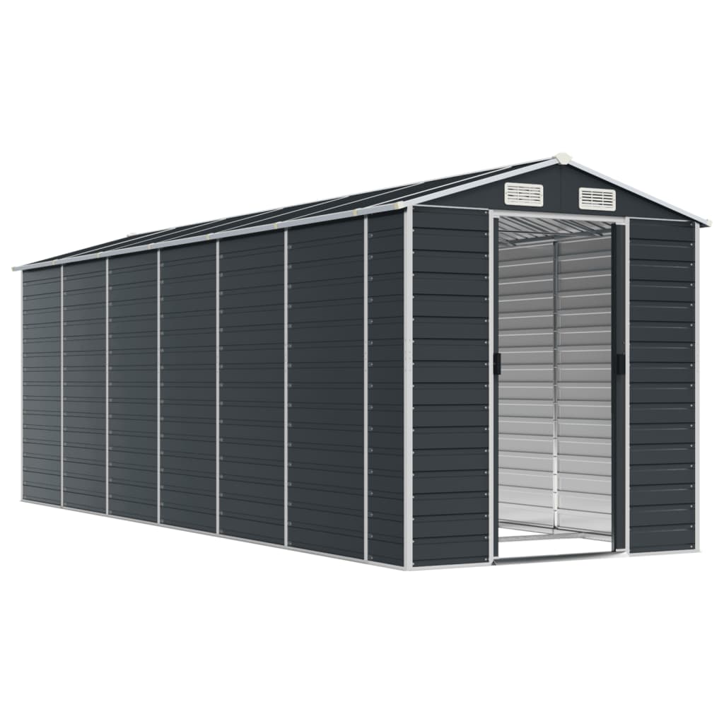 8720845894597_g_en_hd_1 vidaXL Garden Shed Anthracite 191x555x198 cm Galvanised Steel - Image 3