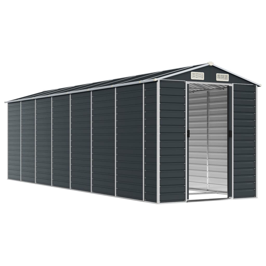 8720845894603_g_en_hd_1 vidaXL Garden Shed Anthracite 191x640x198 cm Galvanised Steel - Image 3
