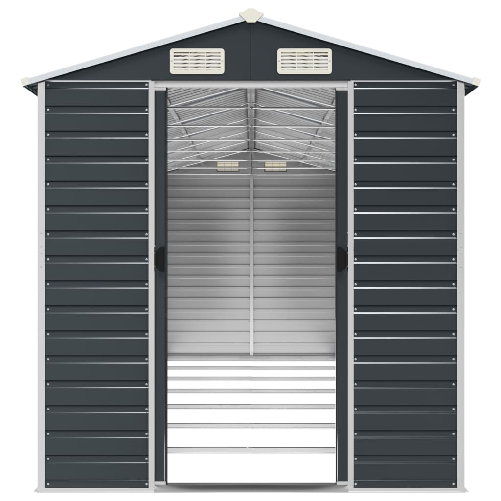 8720845894603_g_en_hd_3 vidaXL Garden Shed Anthracite 191x640x198 cm Galvanised Steel - Image 5