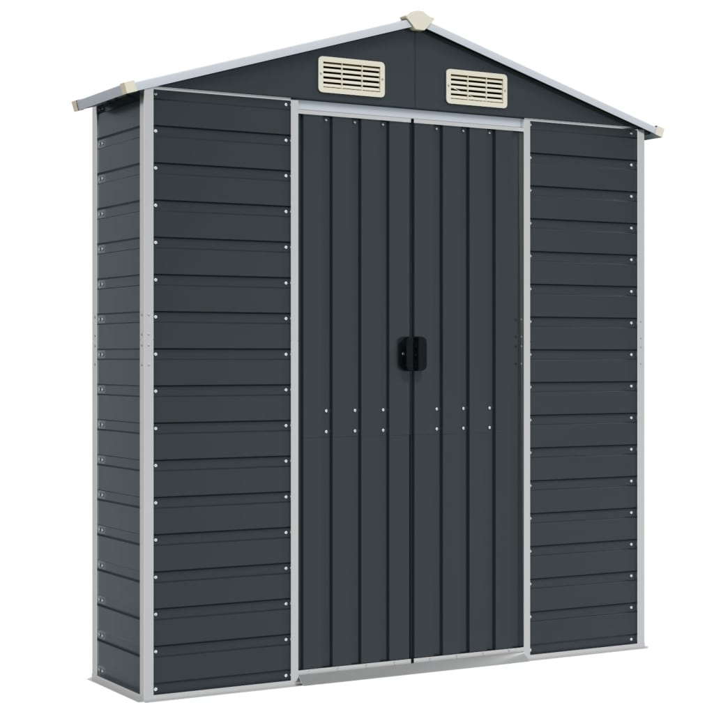 8720845894603_g_en_hd_6 vidaXL Garden Shed Anthracite 191x640x198 cm Galvanised Steel - Image 8