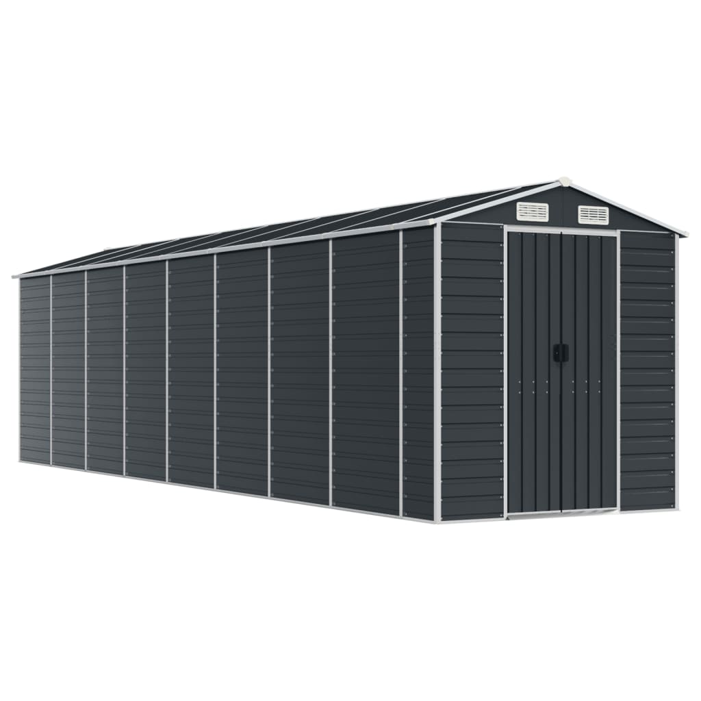 8720845894610_a_en_hd_1 vidaXL Garden Shed Anthracite 191x725x198 cm Galvanised Steel - Image 2