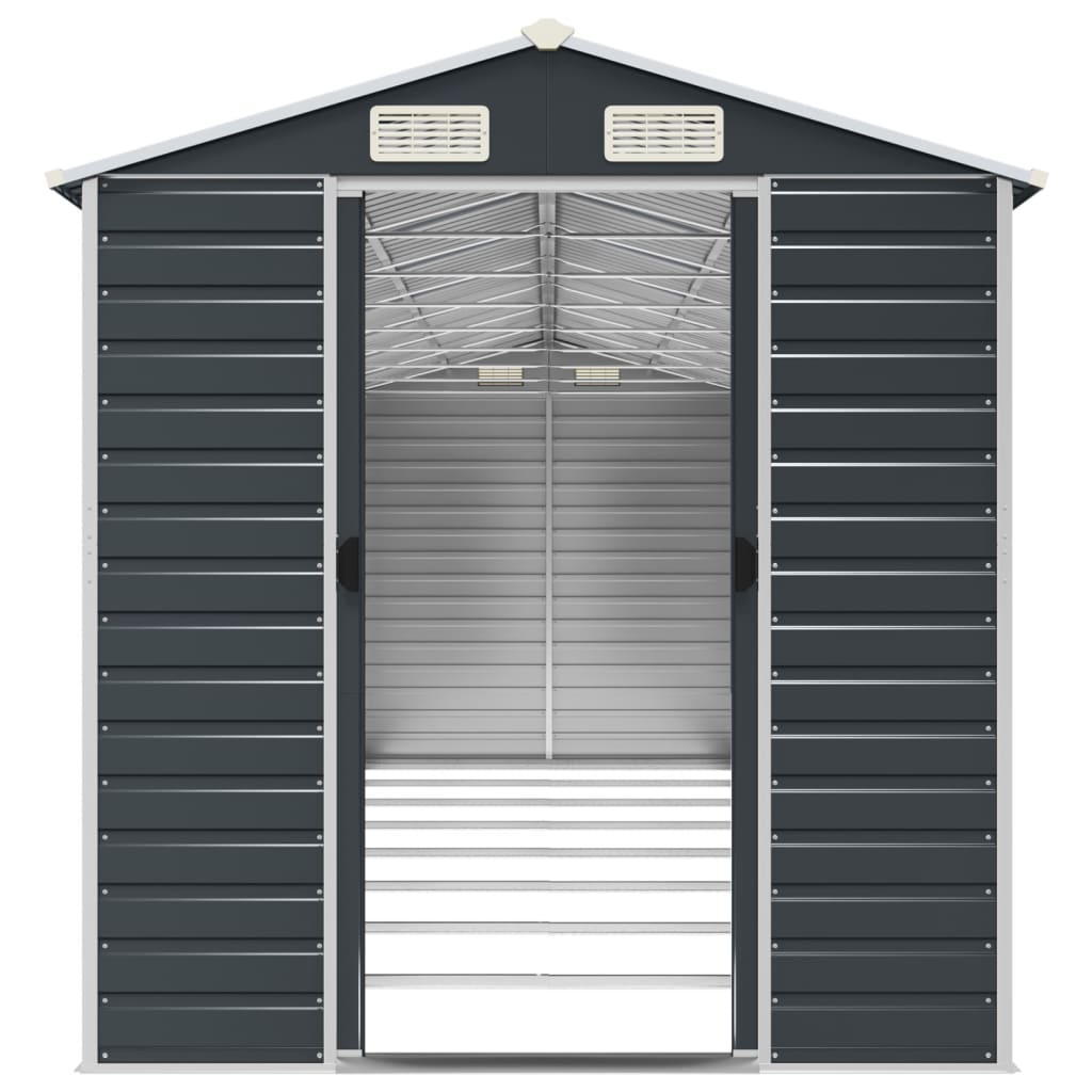 8720845894610_g_en_hd_3 vidaXL Garden Shed Anthracite 191x725x198 cm Galvanised Steel - Image 5