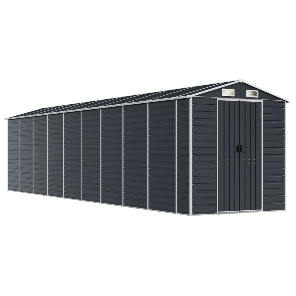 8720845894627_a_en_hd_1 vidaXL Garden Shed Anthracite 191x810x198 cm Galvanised Steel - Image 2