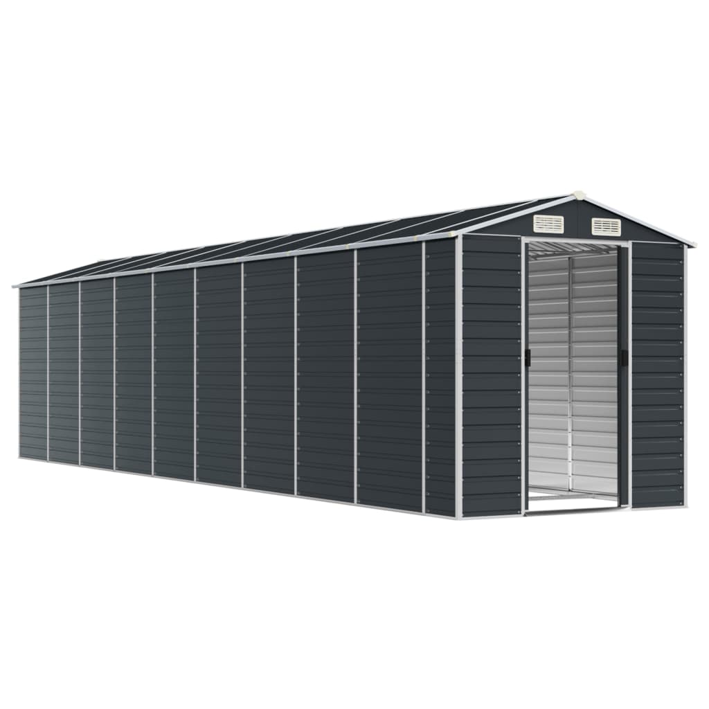 8720845894627_g_en_hd_1 vidaXL Garden Shed Anthracite 191x810x198 cm Galvanised Steel - Image 3