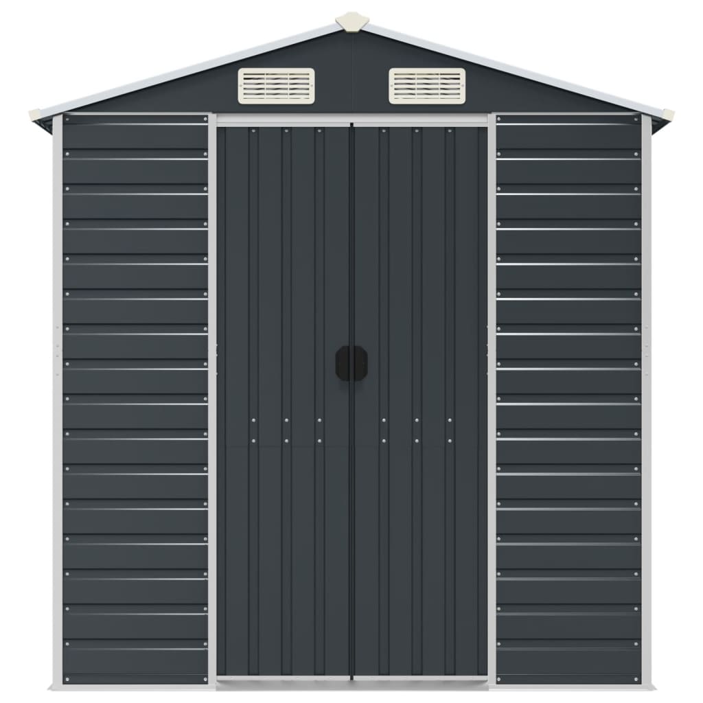 8720845894627_g_en_hd_2 vidaXL Garden Shed Anthracite 191x810x198 cm Galvanised Steel - Image 4