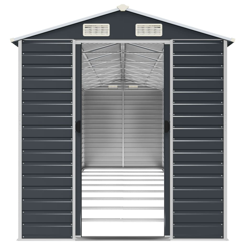 8720845894627_g_en_hd_3 vidaXL Garden Shed Anthracite 191x810x198 cm Galvanised Steel - Image 5