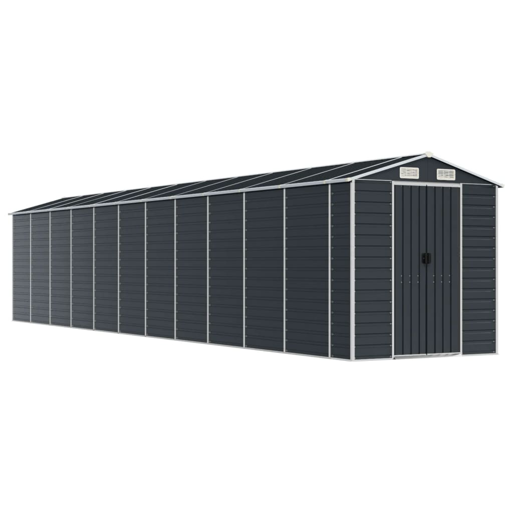 8720845894641_a_en_hd_1 vidaXL Garden Shed Anthracite 191x980x198 cm Galvanised Steel - Image 2