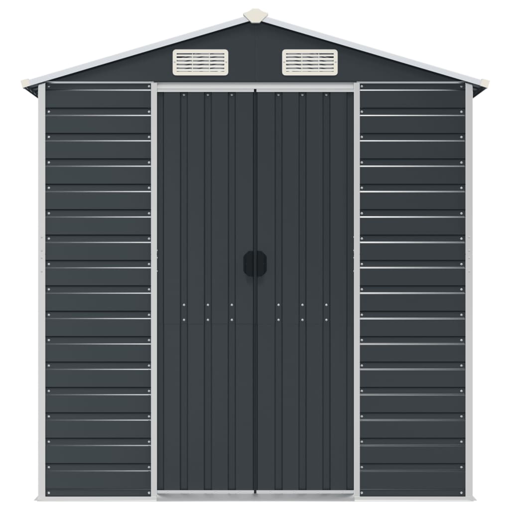 8720845894641_g_en_hd_2 vidaXL Garden Shed Anthracite 191x980x198 cm Galvanised Steel - Image 4