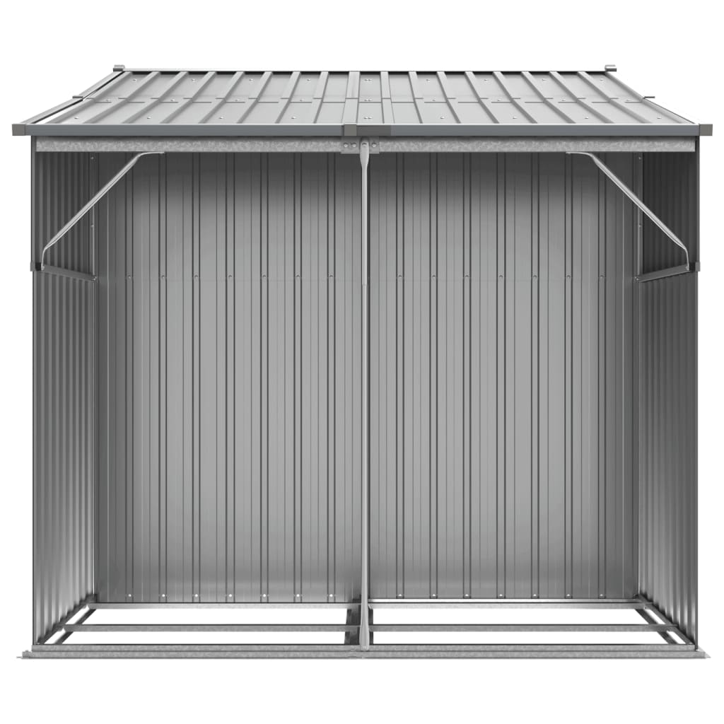 8720845894900_g_en_hd_4 vidaXL Garden Shed Grey 277x192.5x179 cm Galvanised Steel - Image 6