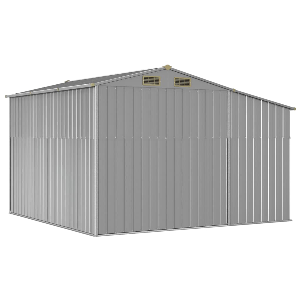 8720845894917_g_en_hd_5 vidaXL Garden Shed Grey 277x279x179 cm Galvanised Steel - Image 7