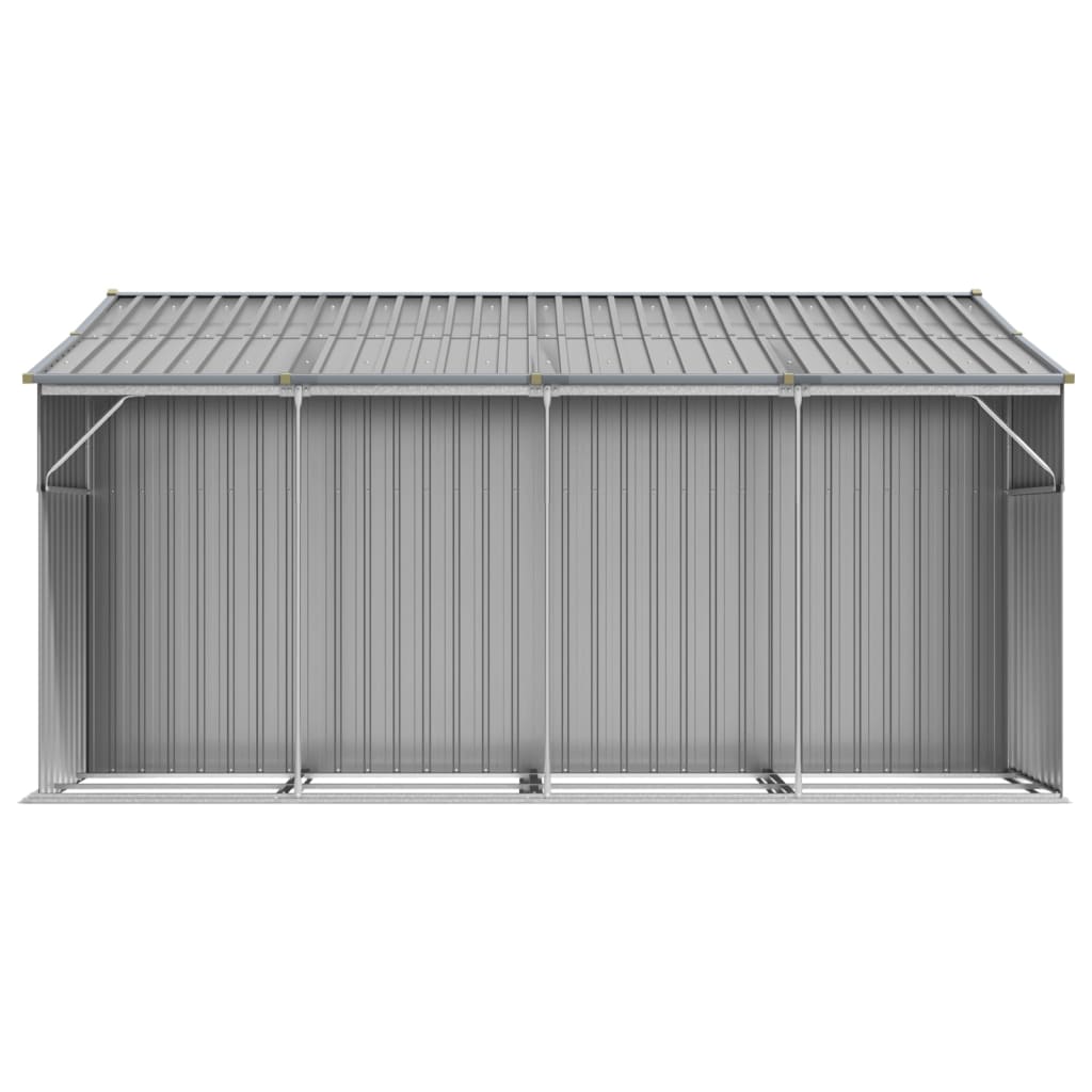 8720845894924_g_en_hd_4 vidaXL Garden Shed Grey 277x365.5x179 cm Galvanised Steel - Image 6