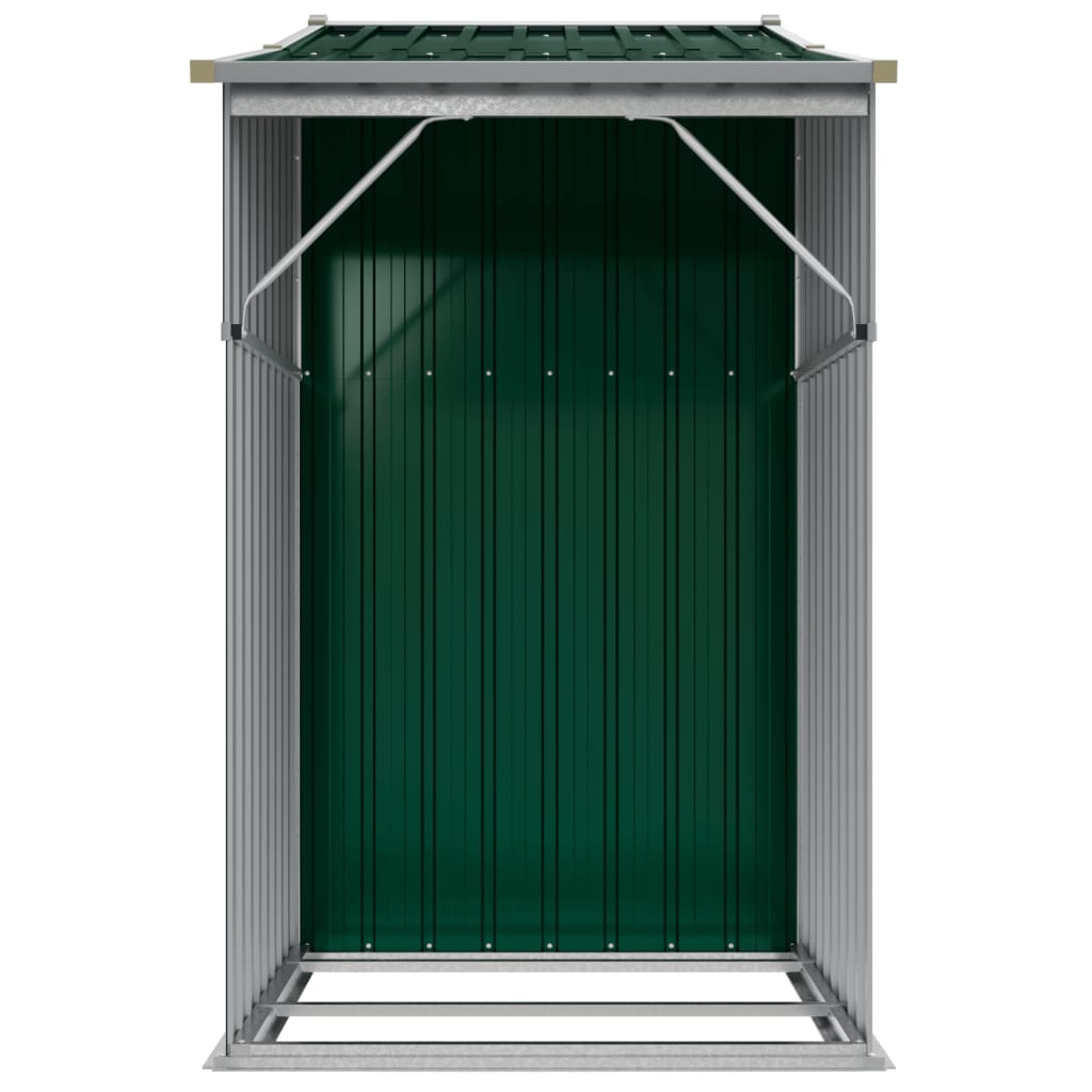 8720845896720_g_en_hd_3 vidaXL Garden Shed Green 277x93x179 cm Galvanised Steel - Image 5