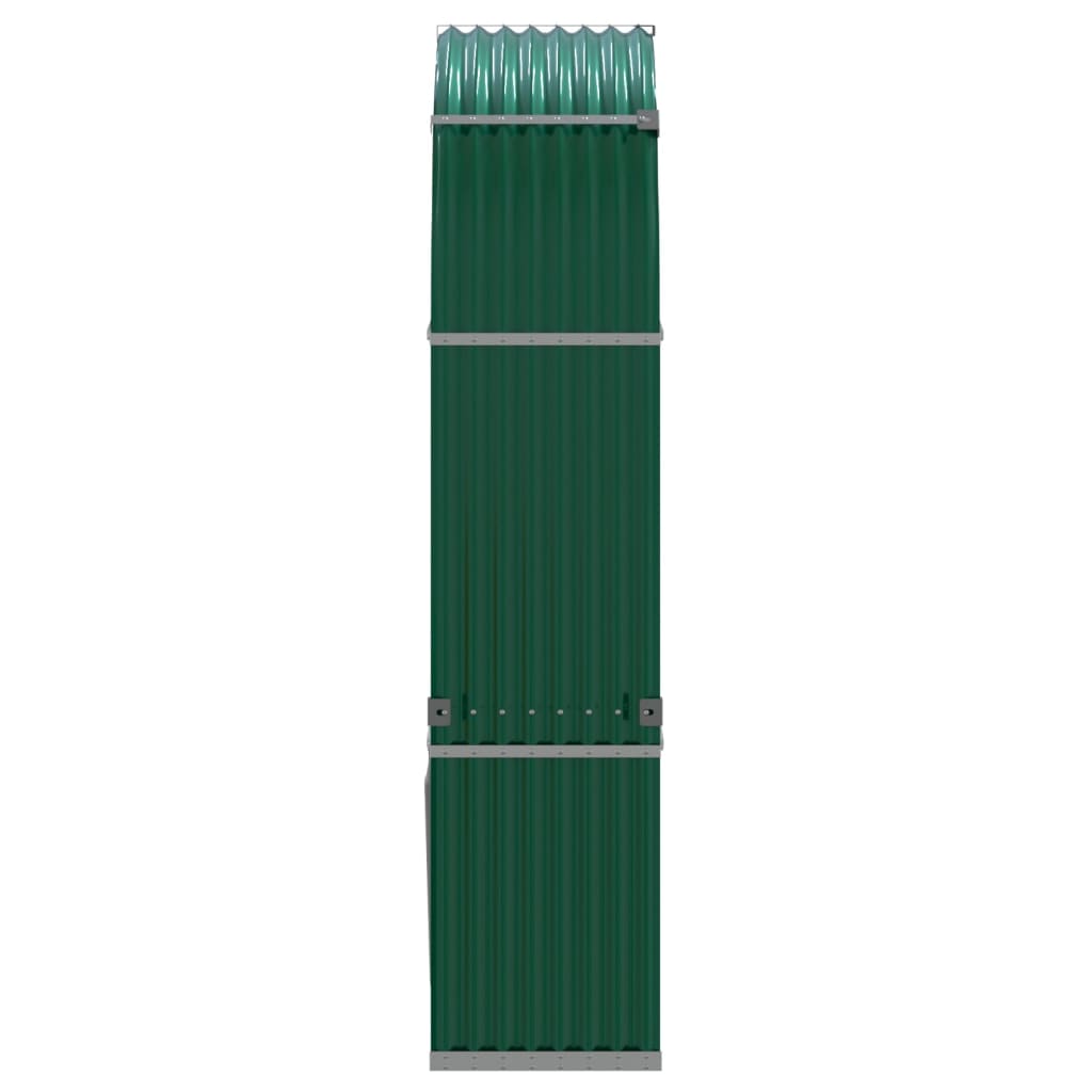 8720845896874_g_en_hd_3 vidaXL Log Holder Green 120x45x210 cm Galvanised Steel - Image 5