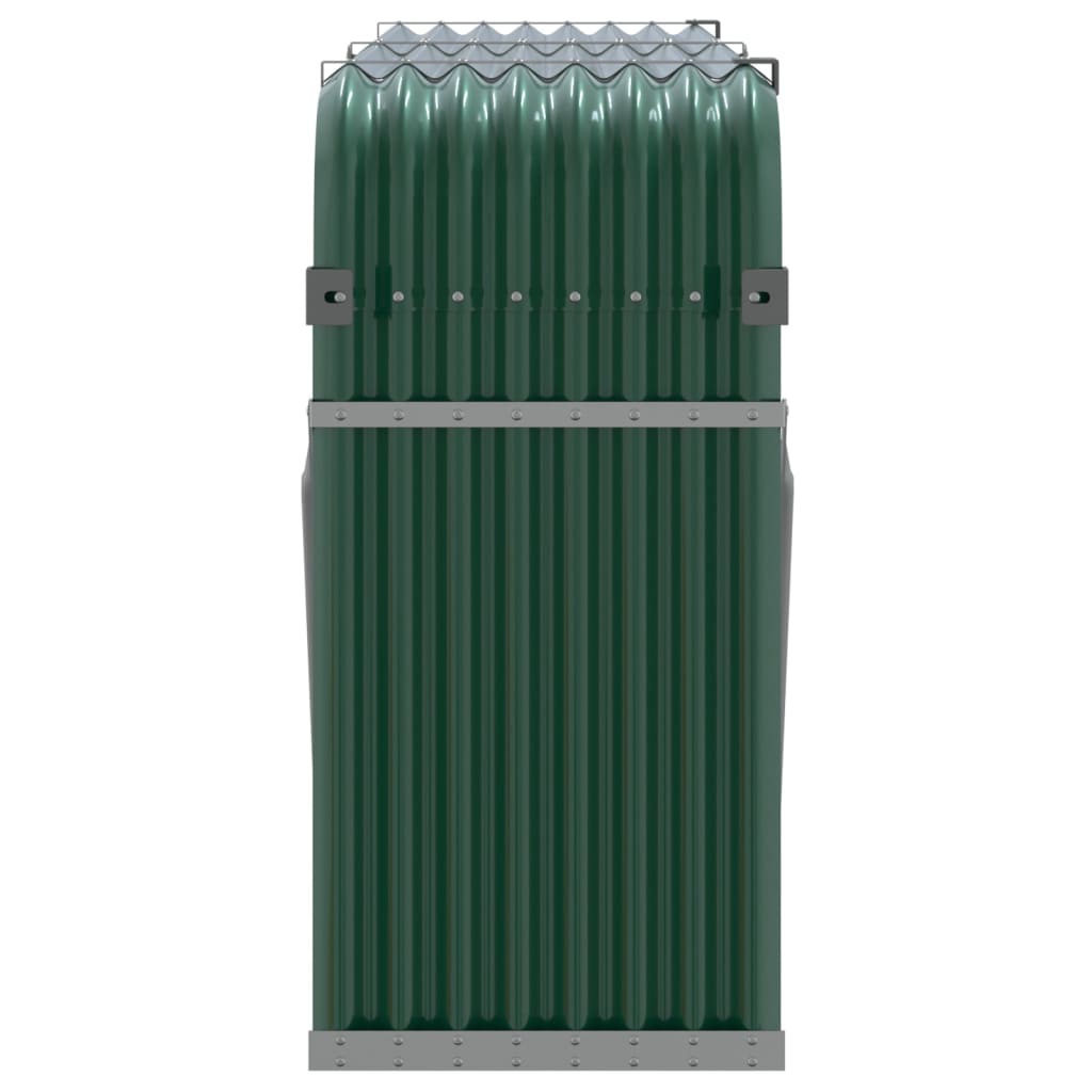 8720845896898_g_en_hd_3 vidaXL Log Holder Green 180x45x100 cm Galvanised Steel - Image 5