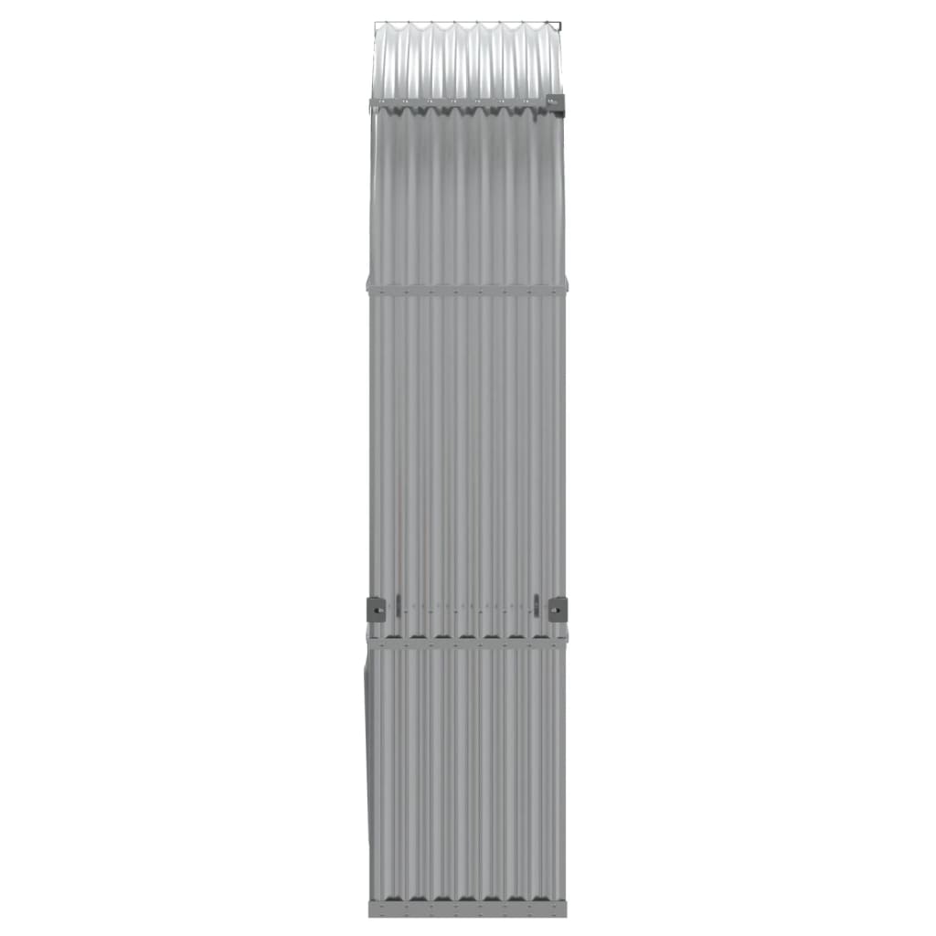 8720845896973_g_en_hd_3 vidaXL Log Holder Light Grey 120x45x210 cm Galvanised Steel - Image 5