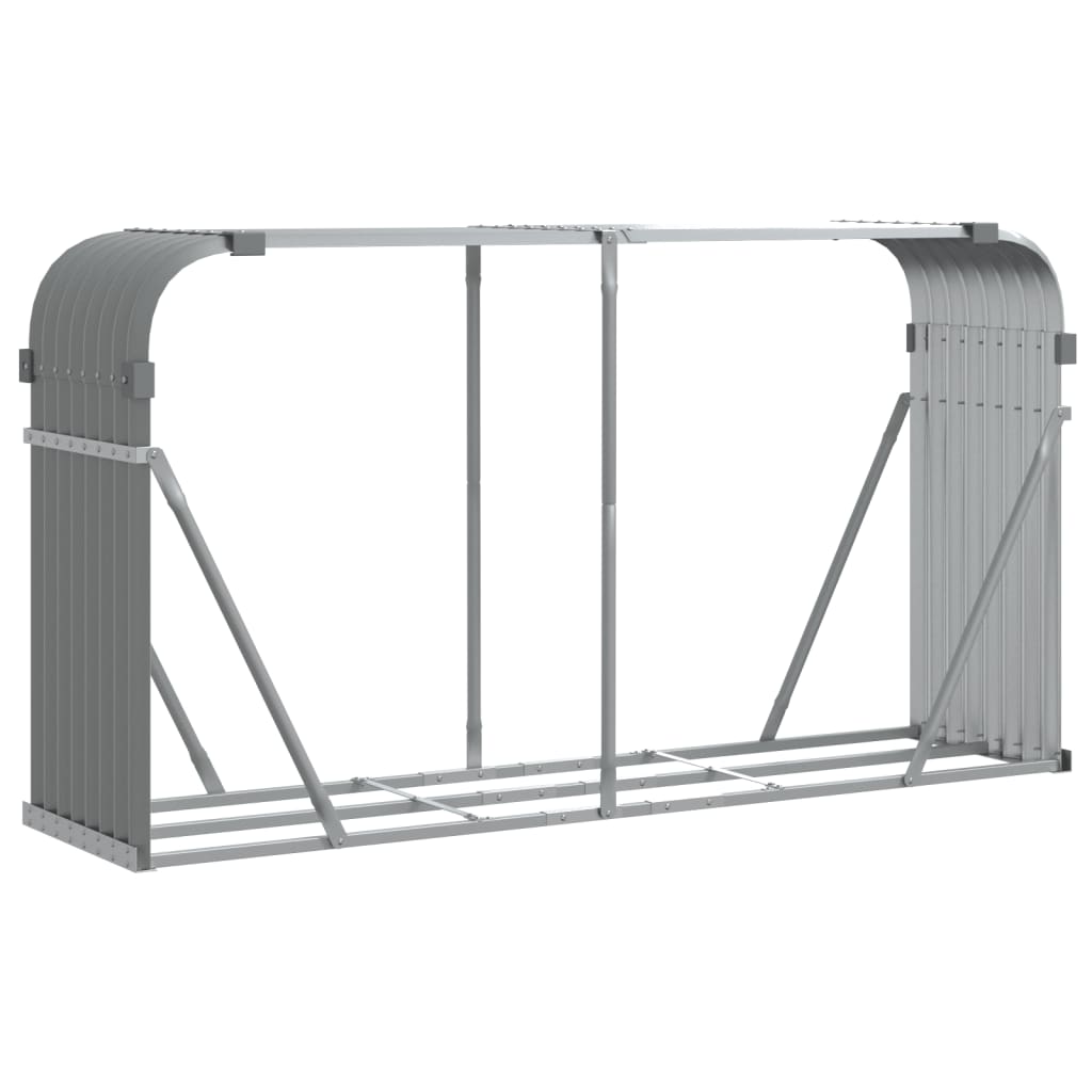 8720845896997_a_en_hd_1 vidaXL Log Holder Light Grey 180x45x100 cm Galvanised Steel - Image 2