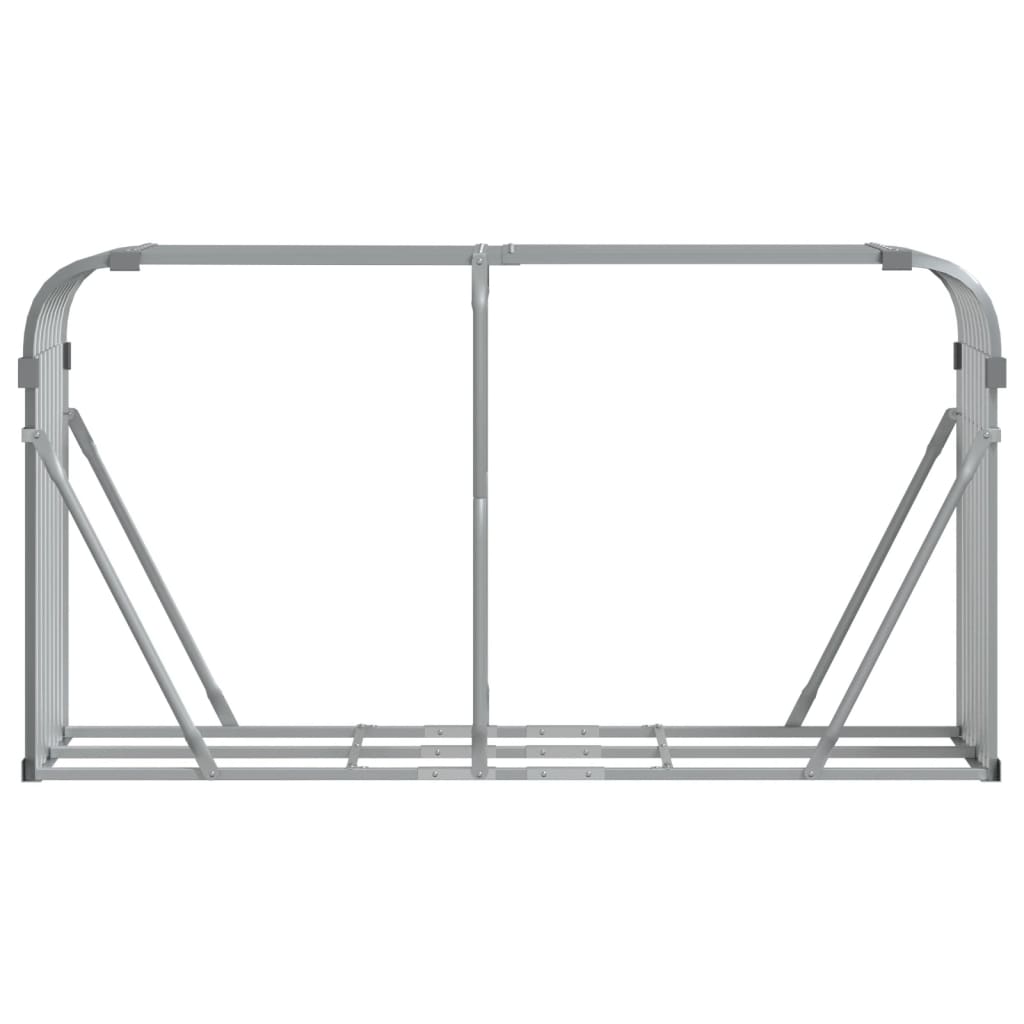8720845896997_g_en_hd_2 vidaXL Log Holder Light Grey 180x45x100 cm Galvanised Steel - Image 4