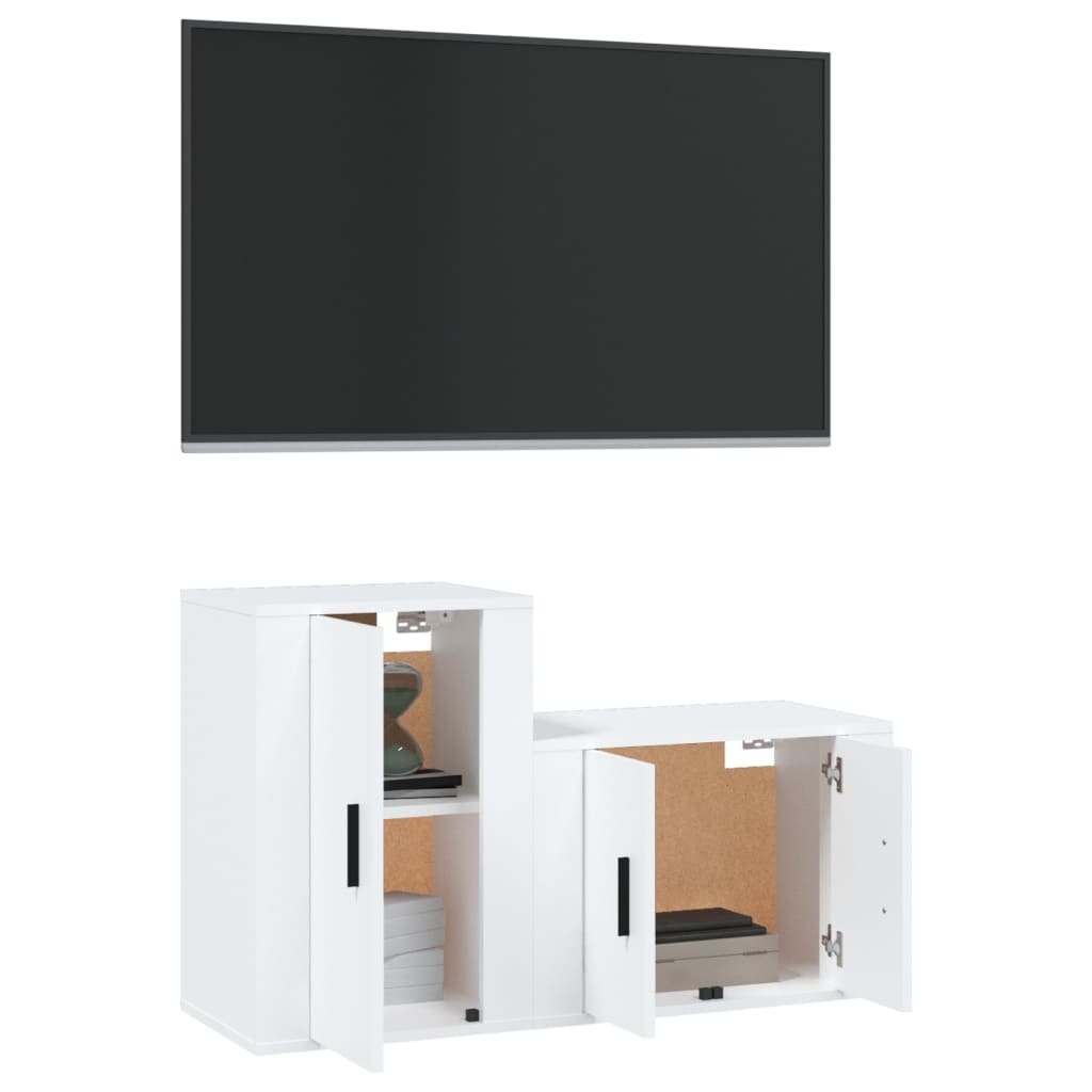 8720845898748_g_en_hd_1 vidaXL 2 Piece TV Cabinet Set White Engineered Wood - Image 4