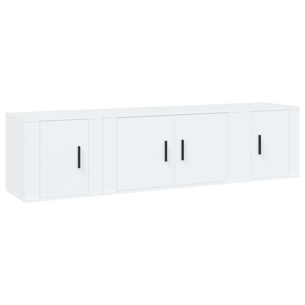 8720845898823_a_en_hd_1 vidaXL 3 Piece TV Cabinet Set White Engineered Wood - Image 2