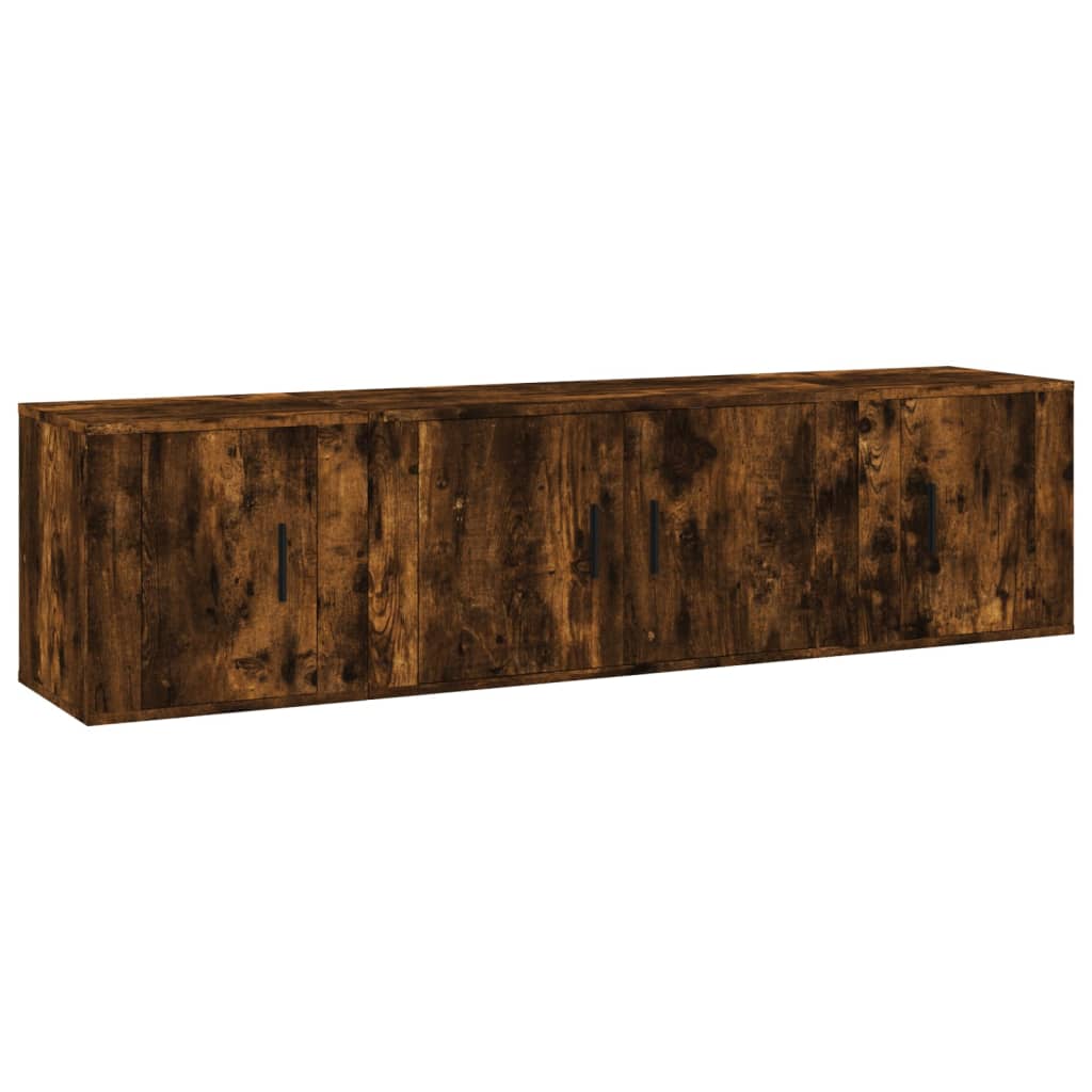 8720845898878_a_en_hd_1 vidaXL 3 Piece TV Cabinet Set Smoked Oak Engineered Wood - Image 2