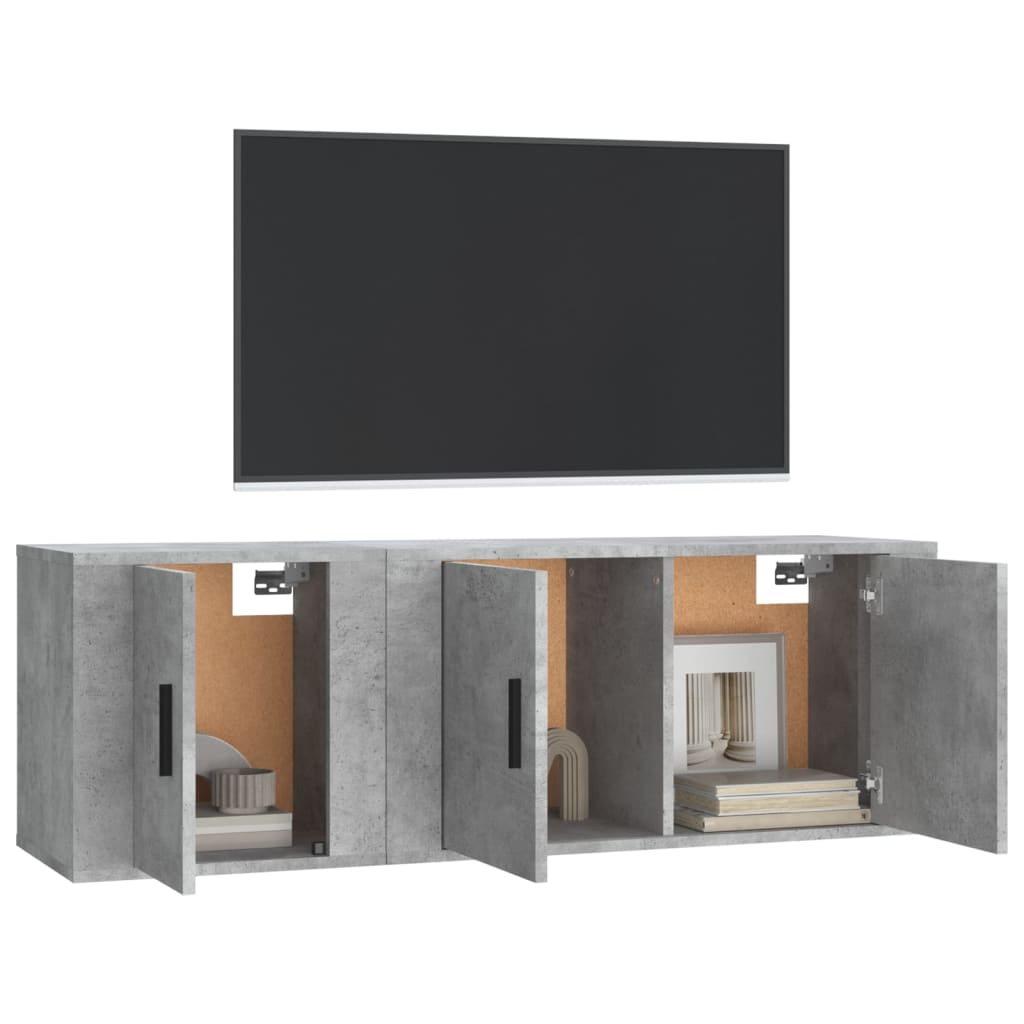 8720845898946_g_en_hd_1 vidaXL 2 Piece TV Cabinet Set Concrete Grey Engineered Wood - Image 4