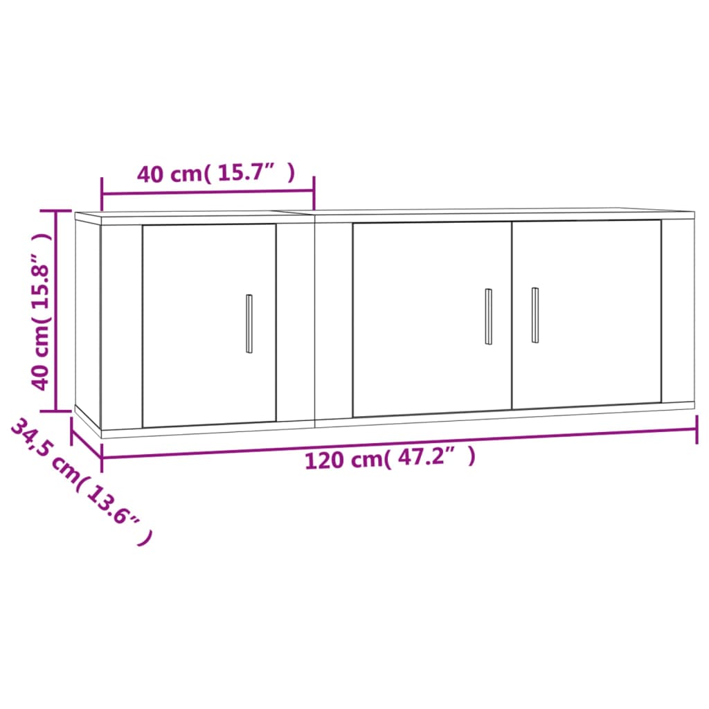 8720845898946_g_en_hd_8 vidaXL 2 Piece TV Cabinet Set Concrete Grey Engineered Wood - Image 11
