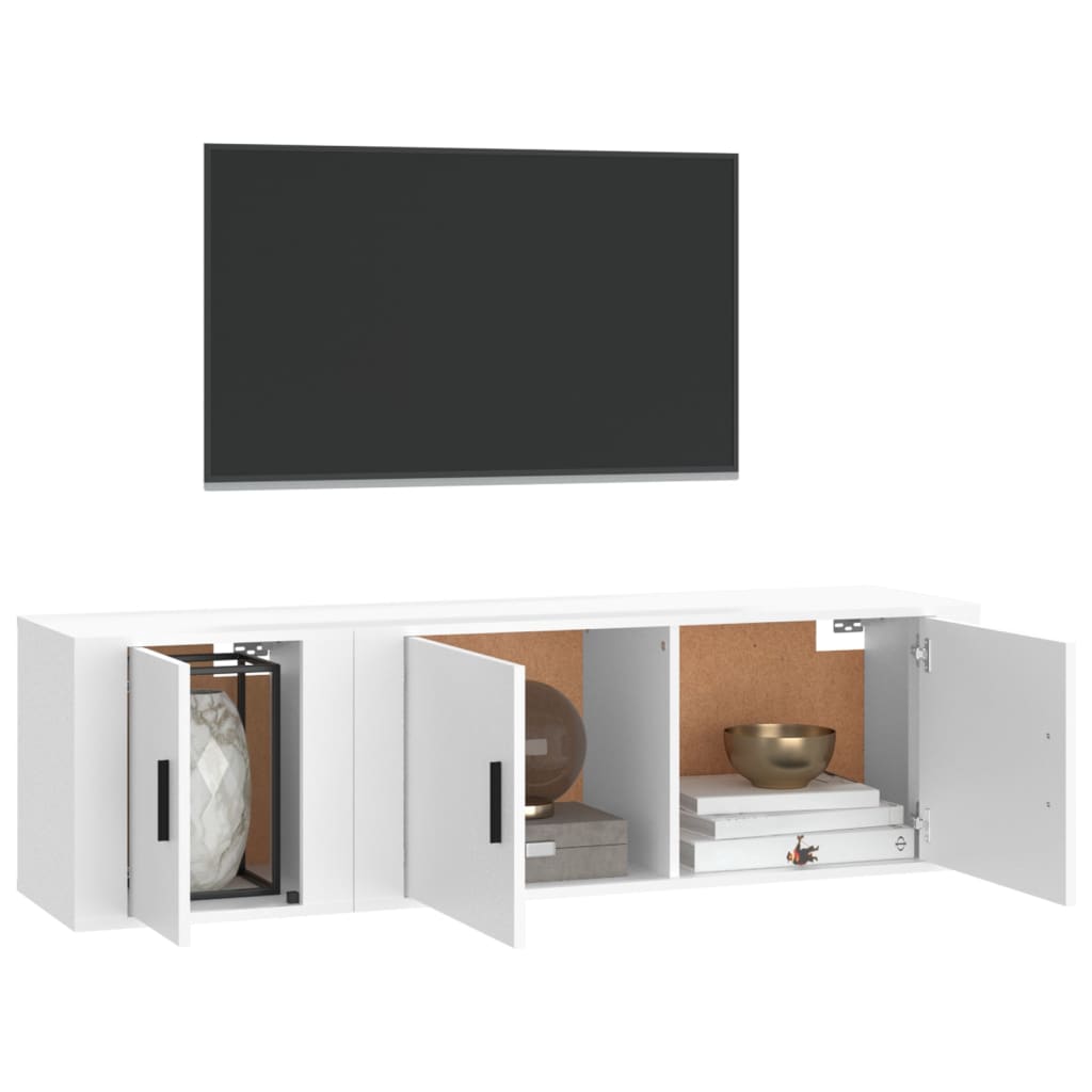 8720845899066_g_en_hd_1 vidaXL 2 Piece TV Cabinet Set White Engineered Wood - Image 4