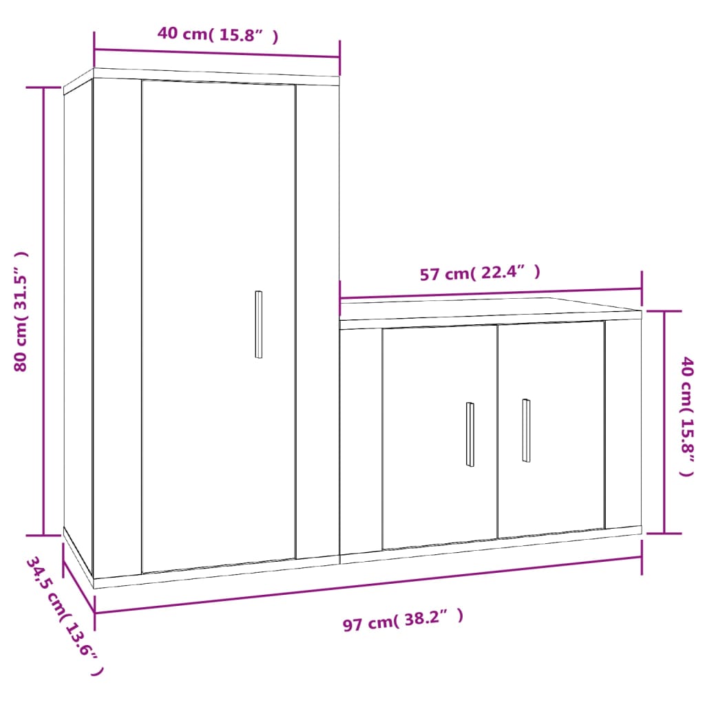 8720845899448_g_en_hd_6 vidaXL 2 Piece TV Cabinet Set Grey Sonoma Engineered Wood - Image 9