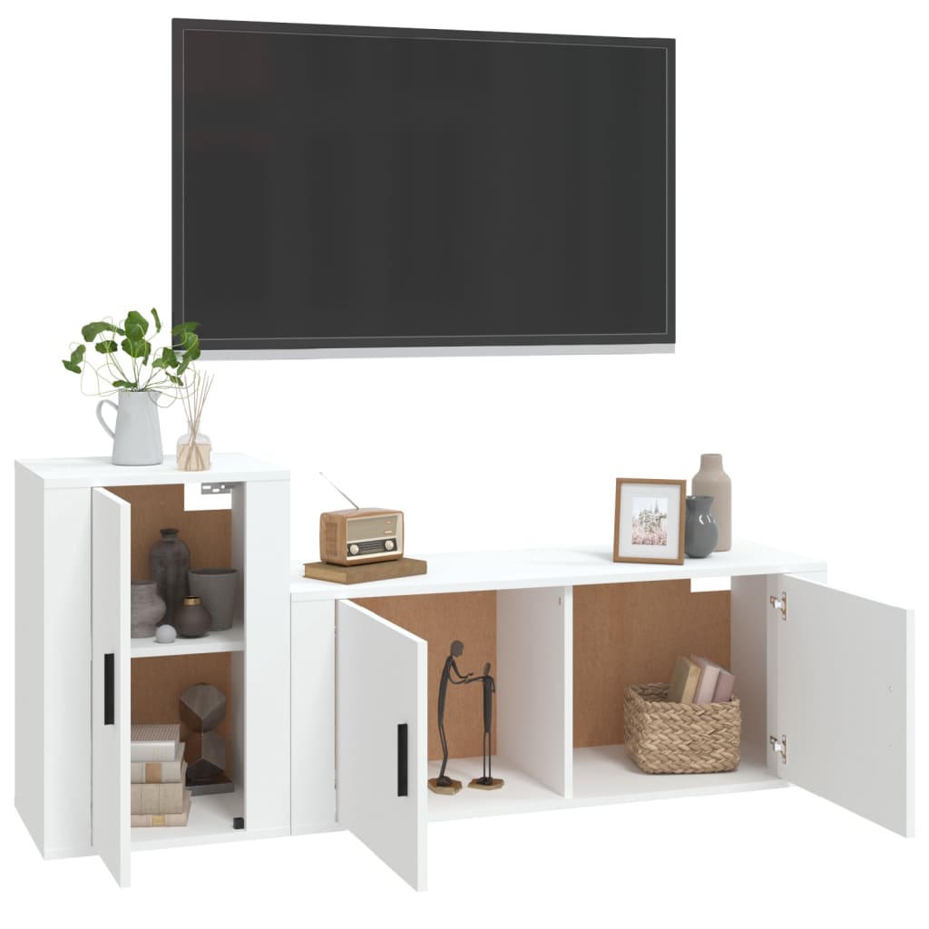 8720845899622_g_en_hd_1 vidaXL 2 Piece TV Cabinet Set White Engineered Wood - Image 4