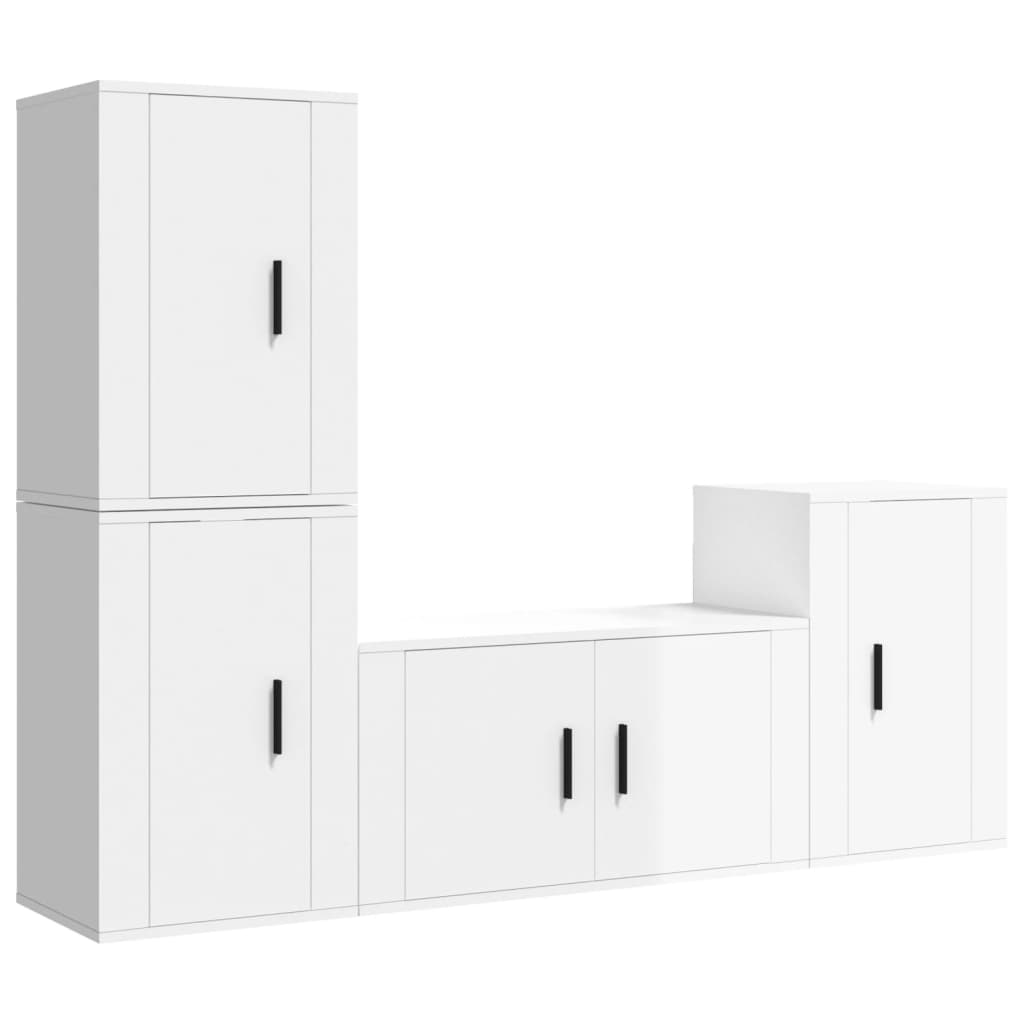 8720845900922_a_en_hd_1 vidaXL 4 Piece TV Cabinet Set High Gloss White Engineered Wood - Image 2