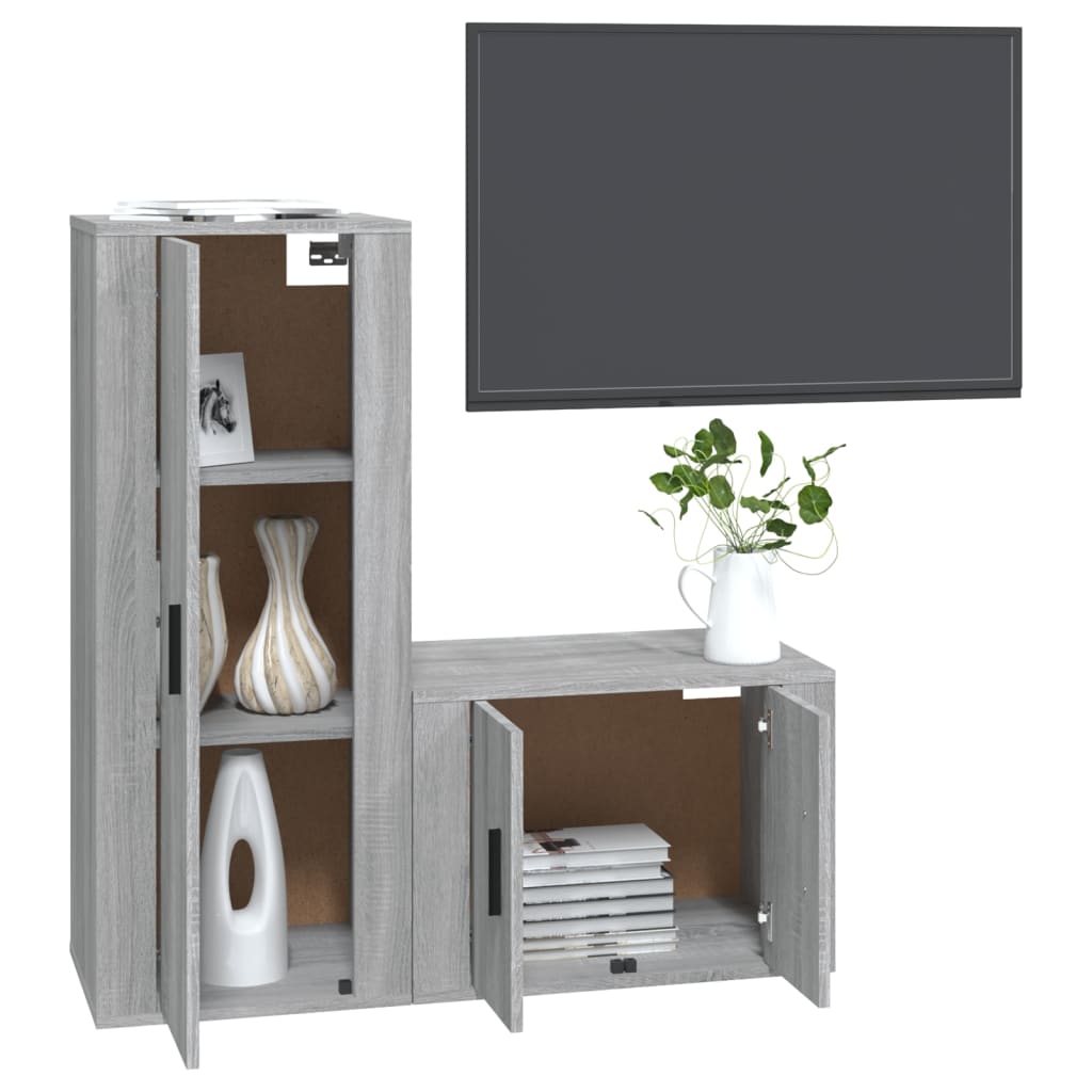 8720845902087_g_en_hd_1 vidaXL 2 Piece TV Cabinet Set Grey Sonoma Engineered Wood - Image 4