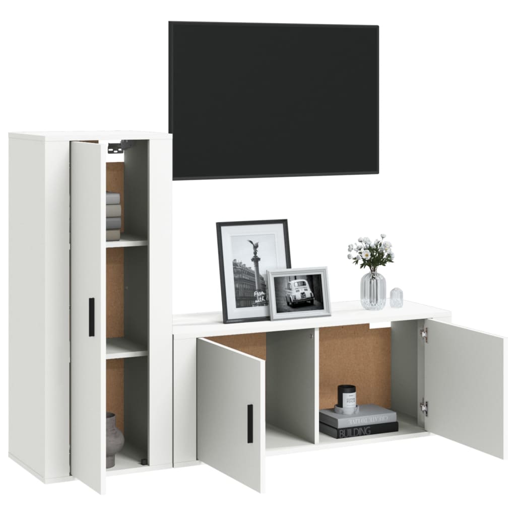 8720845902186_g_en_hd_1 vidaXL 2 Piece TV Cabinet Set White Engineered Wood - Image 4