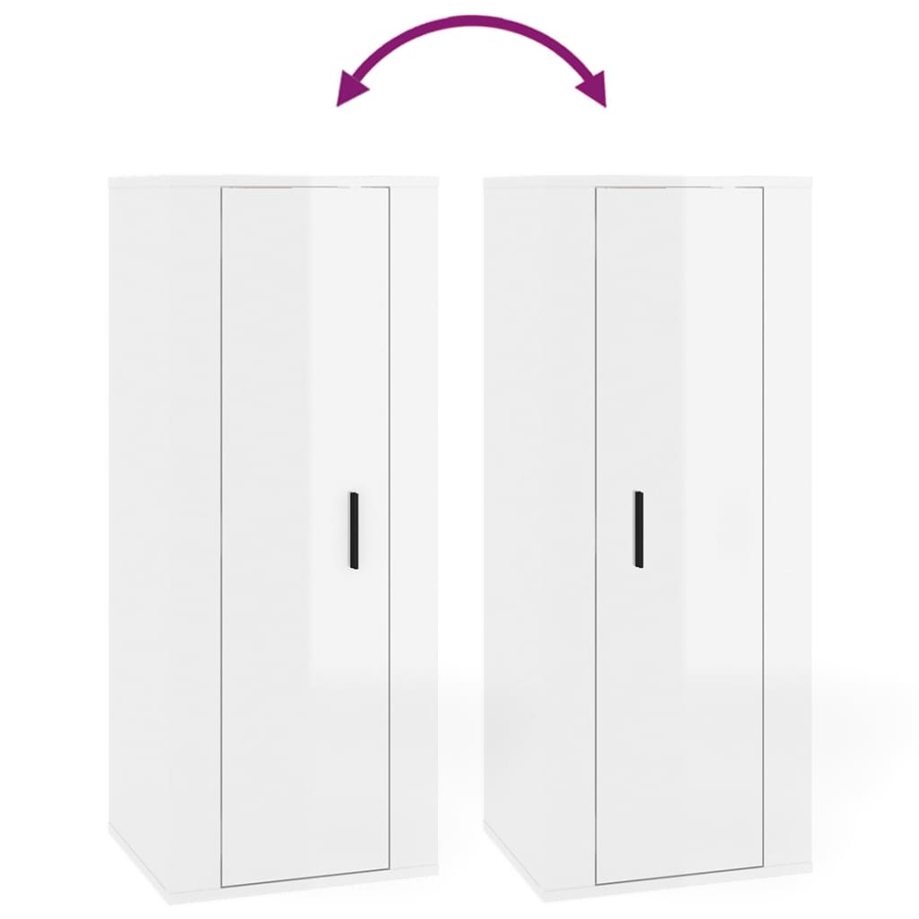 8720845903244_g_en_hd_6 vidaXL 6 Piece TV Cabinet Set High Gloss White Engineered Wood - Image 9