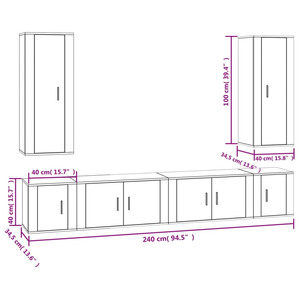8720845903244_g_en_hd_9 vidaXL 6 Piece TV Cabinet Set High Gloss White Engineered Wood - Image 12
