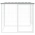 vidaXL Chicken Cage with Roof Light Grey 103x98x90 cm Galvanised Steel - Image 3