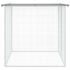 vidaXL Chicken Cage with Roof Light Grey 103x98x90 cm Galvanised Steel - Image 4