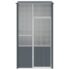 vidaXL Bird Cage Anthracite 115x78x200 cm Galvanised Steel - Image 3