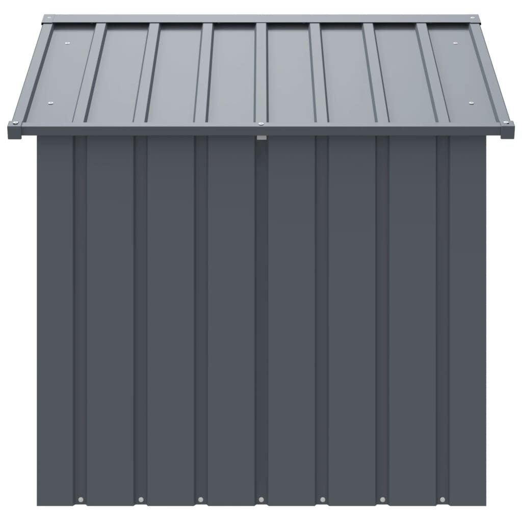 8720845903756_g_en_hd_2 vidaXL Dog House with Roof Black 117x103x102 cm Galvanised Steel - Image 4