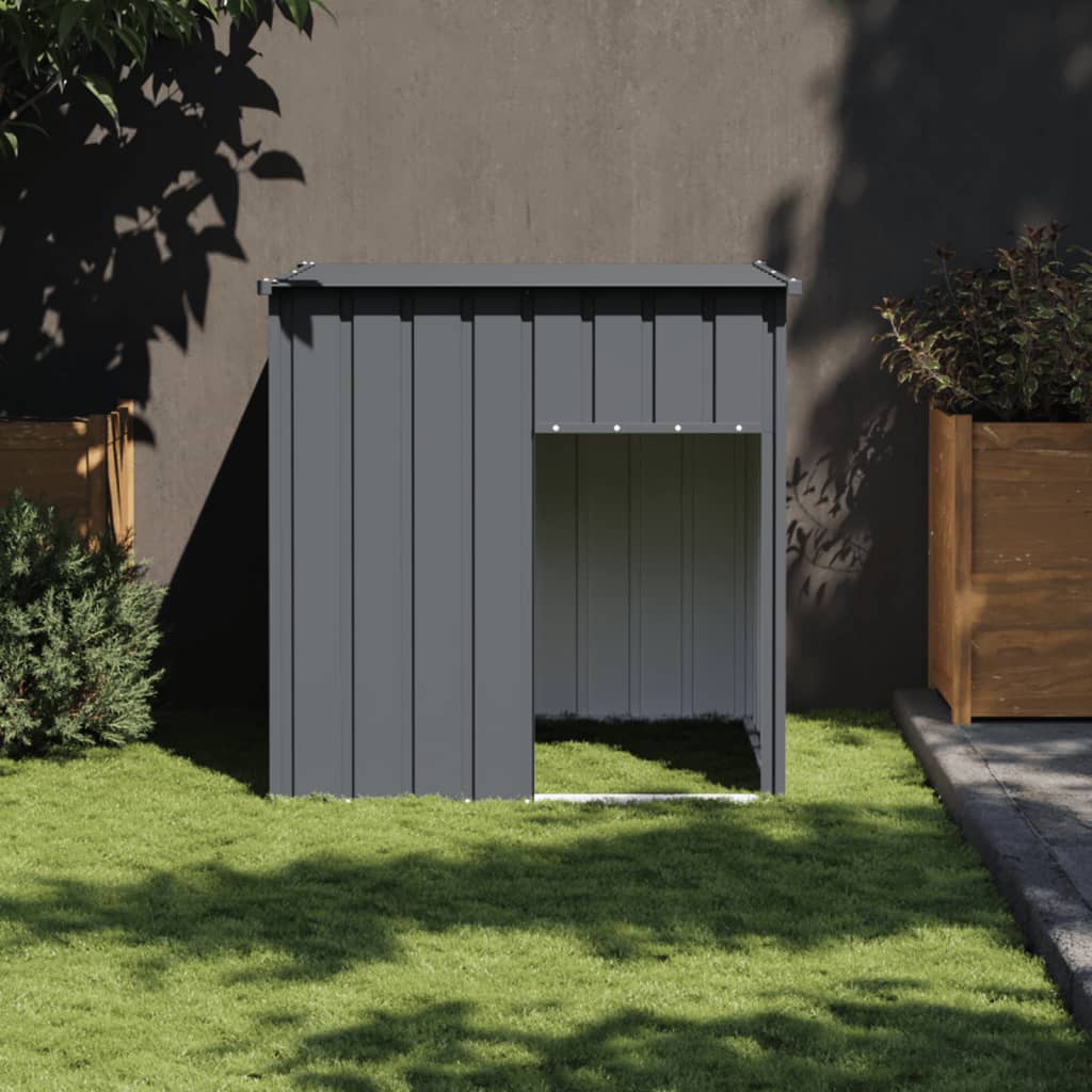 8720845903848_m_en_hd_1 vidaXL Dog House with Roof Anthracite 110x103x109 cm Galvanised Steel - Image 1