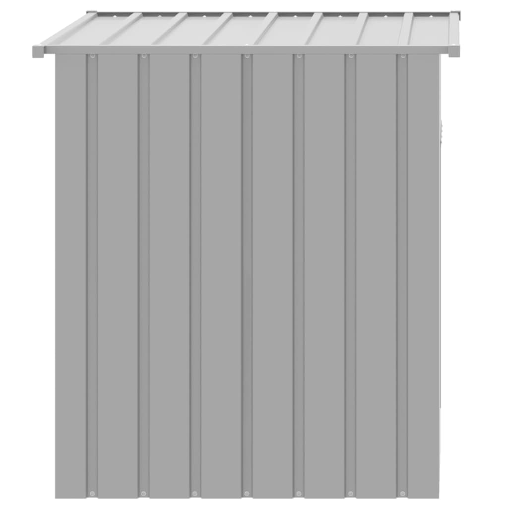 8720845903855_g_en_hd_2 vidaXL Dog House with Roof Light Grey 110x103x109 cm Galvanised Steel - Image 4