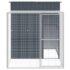 vidaXL Chicken Cage with Run Anthracite 165x251x181 cm Galvanised Steel - Image 3